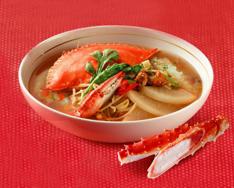 Fragrant Crab Seafood Soup-Seafood Risotto